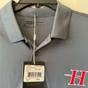 Nike Golf Dri Fit Men's Polo Grey Standard Fit